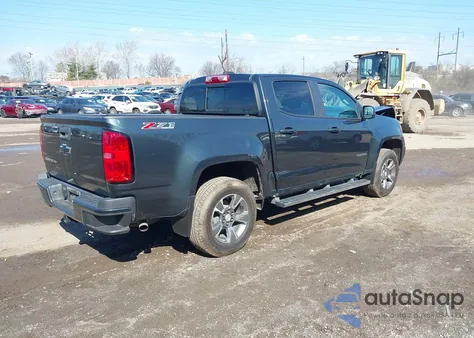 2017 Chevrolet Colorado Z71 из США, поврежденный, VIN 1GCGTDEN8H1215696